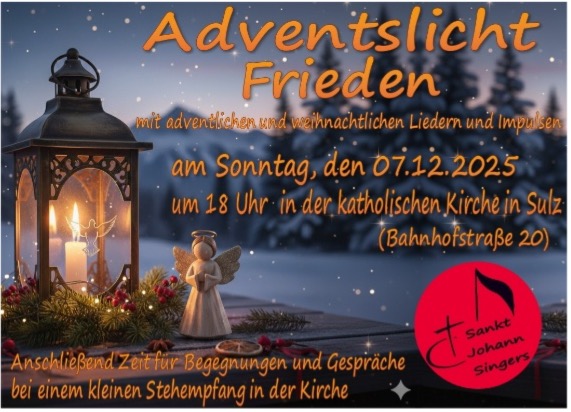 Adventslicht Frieden